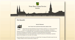 Desktop Screenshot of notariat.nevries.de