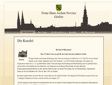 Tablet Screenshot of notariat.nevries.de
